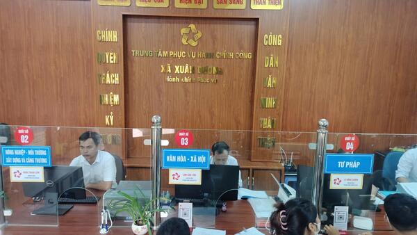 Xã Xuân Dương đẩy mạnh công tác cải cách hành chính, nâng cao chất lượng phục vụ Nhân dân