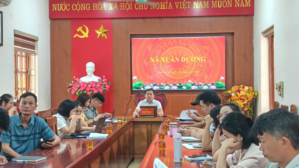 XÃ XUÂN DƯƠNG THAM DỰ HỘI NGHỊ TẬP HUẤN CÔNG TÁC TUYÊN TRUYỀN MIỆNG, HOẠT ĐỘNG BÁO CÁO VIÊN NĂM 2026