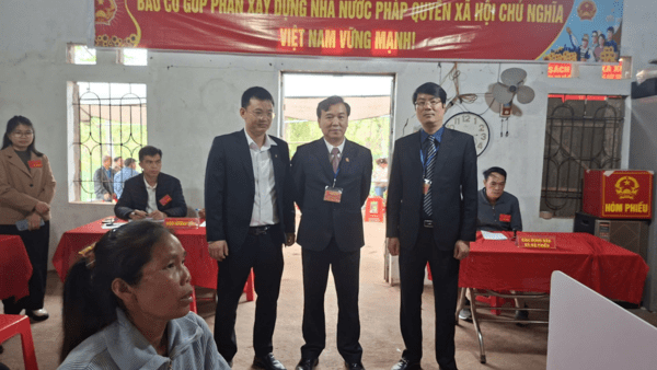 Lãnh đạo tỉnh: Kiểm tra công tác bầu cử đại biểu Quốc hội khóa XVI và bầu cử đại biểu HĐND các cấp nhiệm kỳ 2026 - 2031 tại xã Xuân Dương