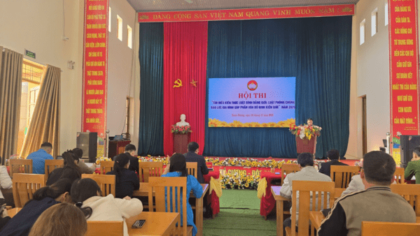 Hội thi “Tìm hiểu kiến thức Luật Bình đẳng giới; Luật phòng, chống bạo lực gia đình góp phần xóa bỏ định kiến giới" năm 2025